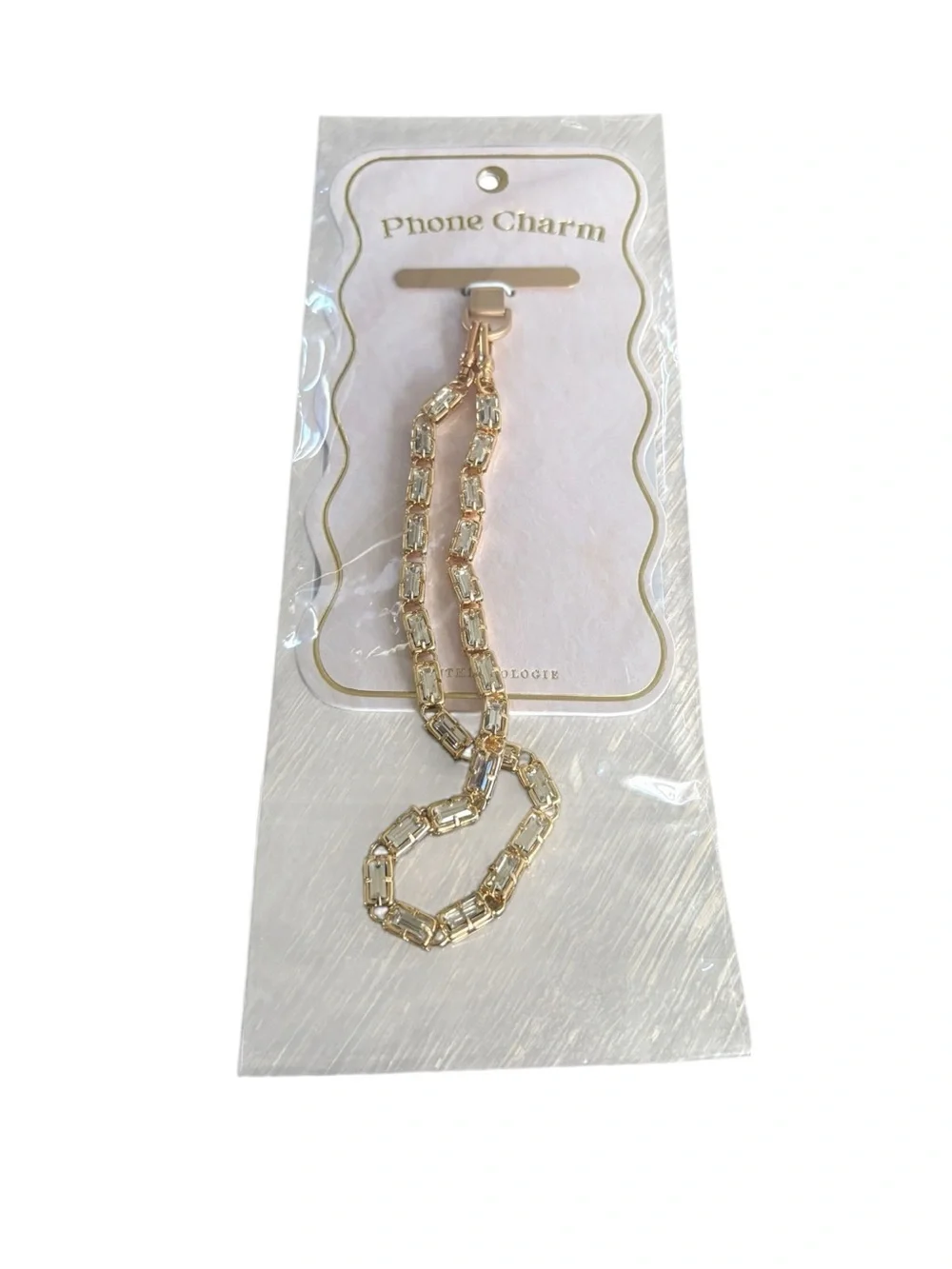Crystal Phone Chain NWT By Anthropologie